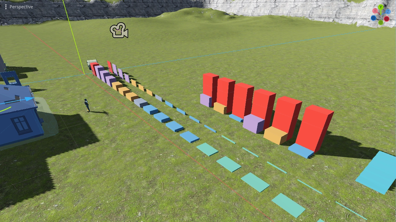 A progress screenshot of the Figment Game Studios systems sandbox.